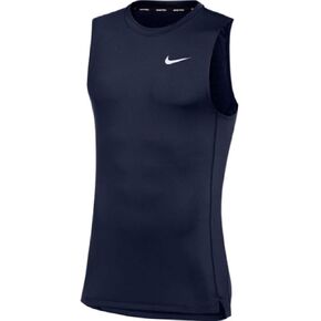 Nike Mens Pro Sleeveless Fitted Training Tee (Medium, Purple)