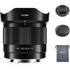 VILTROX 16mm f1.8 F1.8 Autofocus Prime Lens for Sony E Mount Lens,FE Large Aperture Wide-Angle Lens with Built-in LCD Screen Compatible for Sony a7 a7C a7III a7RIII a7RIV a7RV a9 a6100...