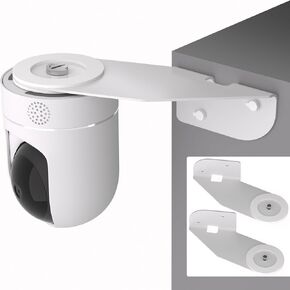 Zwolf Metal Outside Corner Wall Mount for Eufy Security Indoor Cam E220 and P24, 270 Degrees Coverage, Pack of 2