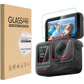 Screen Protector for Insta360 ACE Pro Camera,Tempered Glass Film for Insta360 ace Pro, Ultra HD, 9H Hardness, Scratch Resistant [Not fit Insta360 ACE]