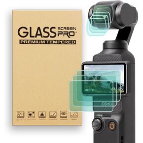 [6 قطع] واقي شاشة لـ DJI OSMO Pocket 3، شاشة LED شفافة لملحقات DJI Pocket 3 مع صلابة 9H، حساسة للمس، حماية كاملة للشاشة in Kuwait