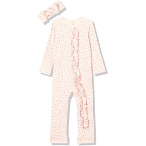 Jessica Simpson baby-girls One Piece Footie/Onesie Bodysuit With Gift