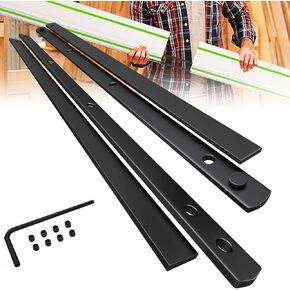 P-20177 Guide Rail Connector Kit, 2/pk Track Saw Guide Rail Connector Set, Guide Rail Connector Clone Accessories Replacement for Dewalt/Festool/WEN Guide Rails Extension