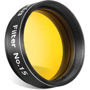 Astromania 1.25" Color/Planetary Filter - #15 Yellow-Orange