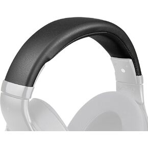 SOULWIT Protein Leather Headband Cover for Sennheiser HD579/HD598/HD598SE/HD598CS/HD598SR/HD599/HD599SE Headphones, Replacement Headstrap Pad Repair Part - Dark Coffee