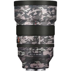 ZZQ&CCF Mebont Anti-Scratch Lens Cover Skin Sticker for Sony FE 50mm F1.2 GM Lens Protector Film Skin Protective Decoration and Wear Resistance(Jungle Camo)