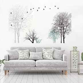 clino Tree Branches Wall Decal Love Birds Vinyl Sticker Nursery Leaves Tree Branches Wall Decal Love Birds Vinyl Sticker Nursery Leaves in Saudi Arabia