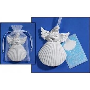 Christian Brand Baptism Shell Angel Keepsake