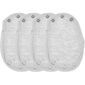 Alasum 4pcs Baby Bodysuit Extender for Baby Boys Girls Kids Romper Crotch Extenter Bodysuit Jumpsuit Diaper Romper Lengthen in Kuwait