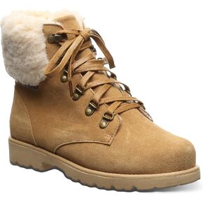 BEARPAW Women's Sam | Multiple Sizes & Colors | Women's Boot Classic Suede | Women's Boots | Lightweight Lace-Up Boot