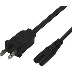AC Power Cord，Compatible for Playstation 5 Playstation 4 Playstation 3 Game Console， Speaker, Monitor, HDTV Power Cord