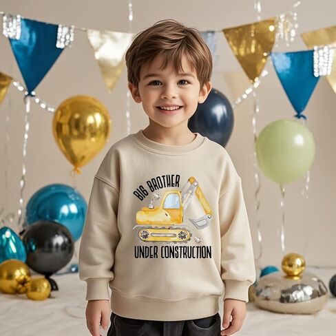 طفل الفتيان الأخ الأكبر البلوز لإعلان الحمل طفل رضيع الشتاء بلايز الملابس وتتسابق 1-7 سنوات in Kuwait