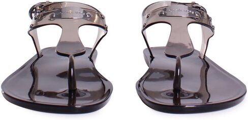 Michael Kors Plate PVC Jelly Sandals in Smoke Size 8 in Saudi Arabia
