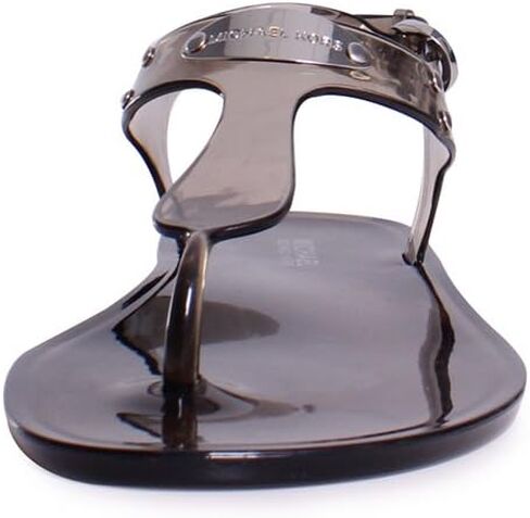 Michael Kors Plate PVC Jelly Sandals in Smoke Size 8 in Saudi Arabia