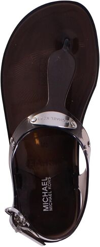 Michael Kors Plate PVC Jelly Sandals in Smoke Size 8 in Saudi Arabia