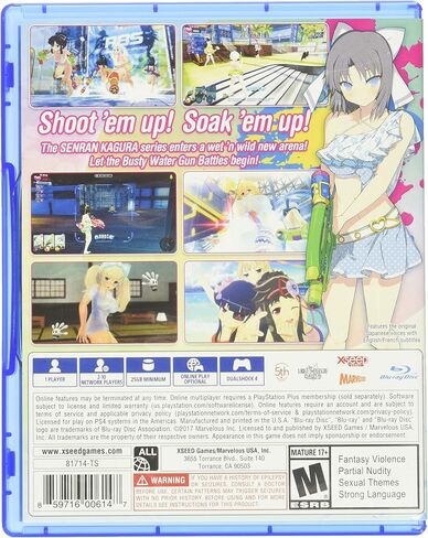 Senran Kagura Peach Beach Splash - No Shirt, No Shoes, All Service Edition - PlayStation 4 in Saudi Arabia