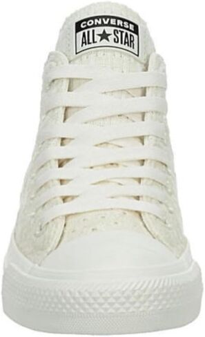Converse Unisex Chuck Taylor All Star Madison Mid Canvas Sneaker - Lace up Closure Style - Egret/Vintage White 8.5 in Saudi Arabia