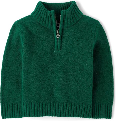 The Children's Place Baby Boys' and Toddler Quarter Zip Sweater in Saudi Arabia