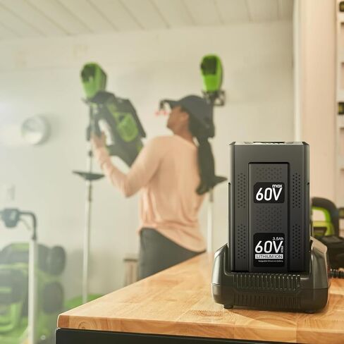 【Upgrade LCD Display】 3.5Ah 60V Replace Battery for Greenworks 60V Battery Cordless Power Tools Max Lithium-ion Battery LB60A00 LB60A02 LB60A03 for Greenworks Pro 60V Battery Repalcement in Saudi Arabia