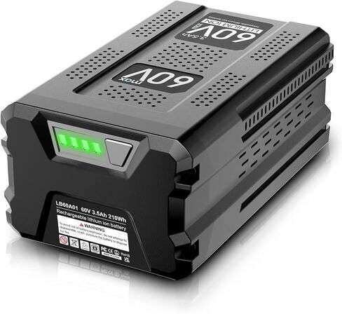 【Upgrade LCD Display】 3.5Ah 60V Replace Battery for Greenworks 60V Battery Cordless Power Tools Max Lithium-ion Battery LB60A00 LB60A02 LB60A03 for Greenworks Pro 60V Battery Repalcement in Saudi Arabia