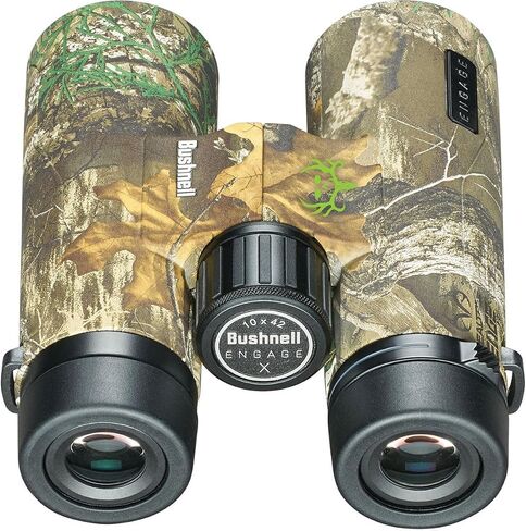 Bushnell Engage X 10x42mm Binoculars, IPX7 Waterproof and Lightweight Binoculars for Hunting, Travel, and Camping in Saudi Arabia