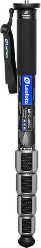Leofoto MPQ-404C 4-Section Carbon Fiber Sea Monopod with Case/Max Load 55lb /Features Updated Sand/Water-Proof Leg Locking System in Kuwait