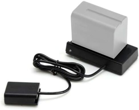 FocusFoto NP-F970 إلى NP-FW50 لوحة تركيب محول طاقة البطارية الدمية مع حذاء ساخن لسوني A7/A7R/A7S/A7II/A7RII/A7SII/A3000/A5000/A6000/A6300/A6400/A6500/NEX-7 6 5 3 in Kuwait