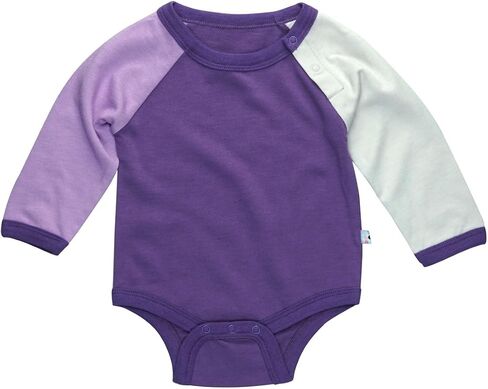 Babysoy Organic Mix Color Long Sleeve Boy Onesie/Bodysuit in Saudi Arabia