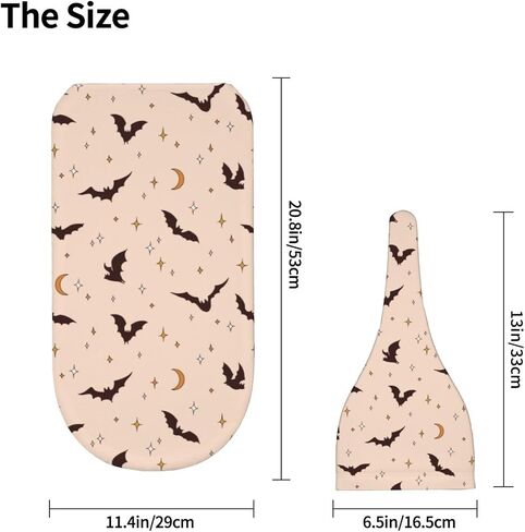 Halloween Bat Newborn Swaddle Blankets Hat Sets Soft Baby Receiving Blanket Swaddle Sack for Baby Shower Infant Boy Girl Gift in Kuwait