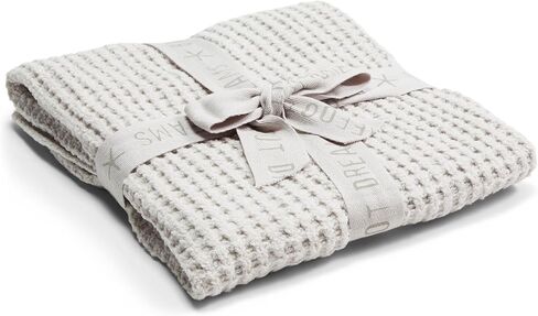 Barefoot Dreams Waffle Baby Blanket Fog Gray One Size in Saudi Arabia