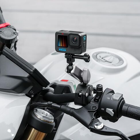 كاميرا بمشبك تثبيت على مقود الدراجة النارية لكاميرا Gopro Hero/DJI OSMO Action/ Insta360 in Kuwait