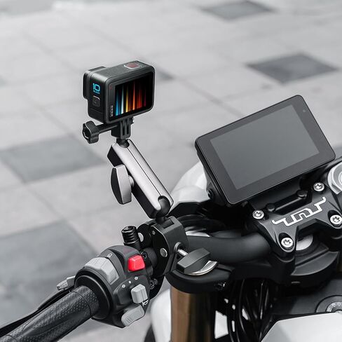كاميرا بمشبك تثبيت على مقود الدراجة النارية لكاميرا Gopro Hero/DJI OSMO Action/ Insta360 in Kuwait