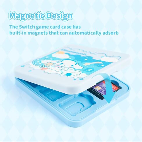 حافظة بطاقات ألعاب Kuitmor للتبديل/OLED/Lite، حامل بطاقات ألعاب التبديل المحمول، حافظة خرطوشة تخزين ذات 12 فتحة صلبة لتبديل بطاقات الألعاب وبطاقات TF in Kuwait