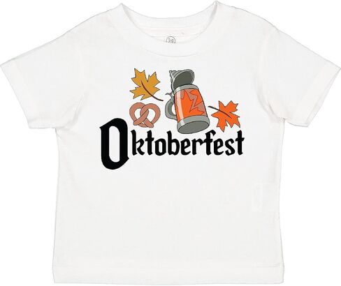 inktastic Oktoberfest Leaves Toddler T-Shirt in Saudi Arabia