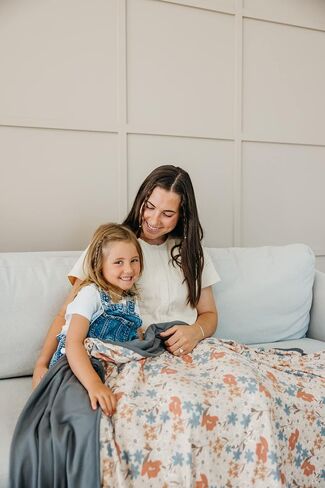 Copper Pearl Jumbo Premium Knit 3 Layer Stretchy Throw Blanket Gemma in Tan in Saudi Arabia
