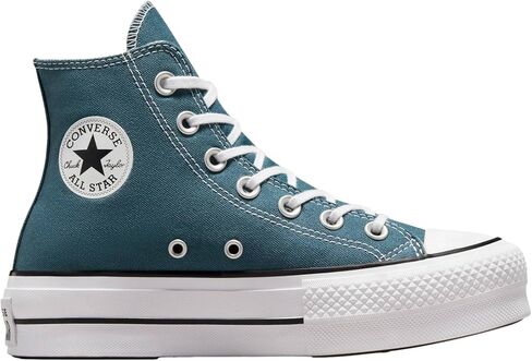 حذاء رياضي Chuck Taylor All Star Leopard ذو نعل سميك للنساء من Converse، Deepgreen، 4 UK، Deepgreen، 4 UK in Saudi Arabia