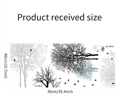 clino Tree Branches Wall Decal Love Birds Vinyl Sticker Nursery Leaves Tree Branches Wall Decal Love Birds Vinyl Sticker Nursery Leaves in Saudi Arabia