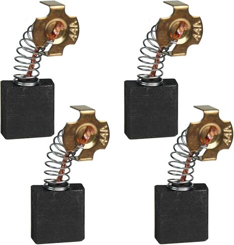 4 قطع من فرشاة الكربون 999044 المتوافقة مع قطع غيار هيتاشي P12RA، M12V، C10RA2، CC12Y، G18SE2، G23SC2 in Kuwait