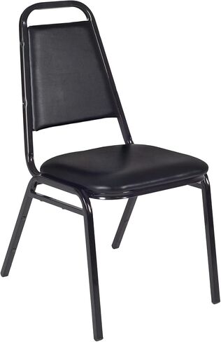 Regency Restaurant Stack Chair (4 Pack), Black in Kuwait