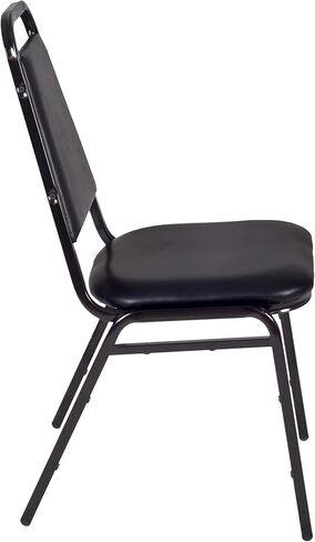 Regency Restaurant Stack Chair (4 Pack), Black in Kuwait
