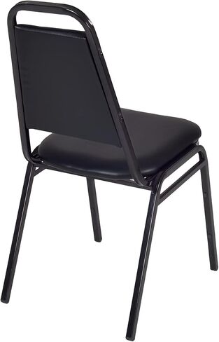 Regency Restaurant Stack Chair (4 Pack), Black in Kuwait