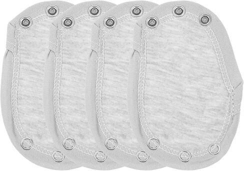 Alasum 4pcs Baby Bodysuit Extender for Baby Boys Girls Kids Romper Crotch Extenter Bodysuit Jumpsuit Diaper Romper Lengthen in Kuwait