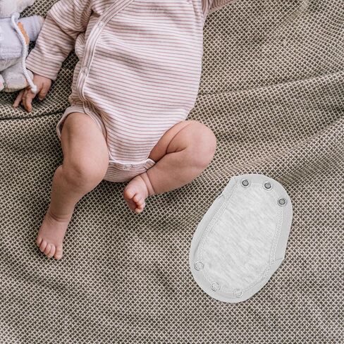 Alasum 4pcs Baby Bodysuit Extender for Baby Boys Girls Kids Romper Crotch Extenter Bodysuit Jumpsuit Diaper Romper Lengthen in Kuwait