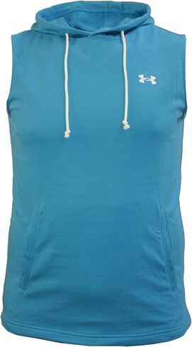 Under Armour Men's UA Rival Terry Sleeveless Hoodie 1376765 (US, Alpha, XX-Large, Regular, Regular, Gray - 011) in Saudi Arabia