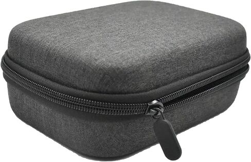 حقيبة حمل لمجموعة دي جي آي أكشن 2 ذات الشاشة المزدوجة مع غلاف داخلي صلب من الفوم قابل للحمل، رمادي داكن، مقاس M in Kuwait