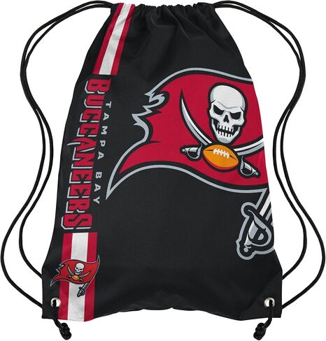 FOCO Buffalo Bills NFL Alternate Color Big Logo Drawstring Backpack - Red in Saudi Arabia