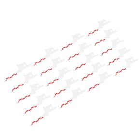 Generic Mini Reciprocating Saw Blade, Jigsaw Blade Good Compatibility 20 Pcs Durable for Construction