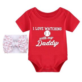 J&J Boutiques Baseball Bummies for Babies - 9 months