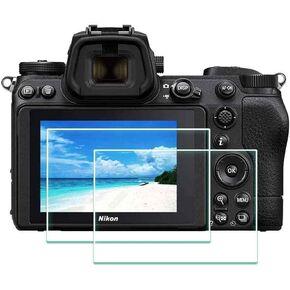for Nikon Z6 II Z7 II Tempered Glass Screen Protector - [2 Pack] Tempered Glass Screen Protector Frontier Protective Protector Clear Cover for Nikon Z6 II Z7 II