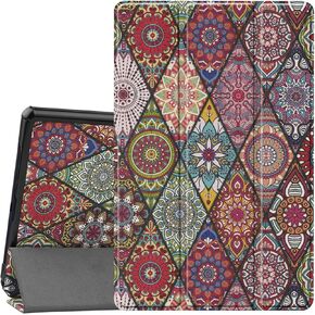 Case Cover with Auto Wake Sleep for Samsung Galaxy Tab A7 10.4'' SM-T500, SM-T507 Geometric